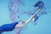 It is designed to clean dirt between the blades.