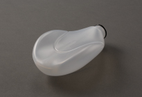 Bottle with a 3D design that forms to the calf.