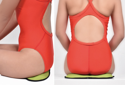 Strengthen pelvic floor muscles to prevent urine leakage<br />
<br />
This cushion, made especially to force compression in this area, strengthens the pelvic floor muscles that cause urine leakage when weakened.