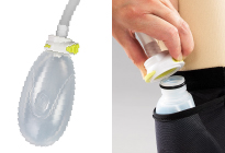 Simply detach the tank with a single touch and dispose of the contents.